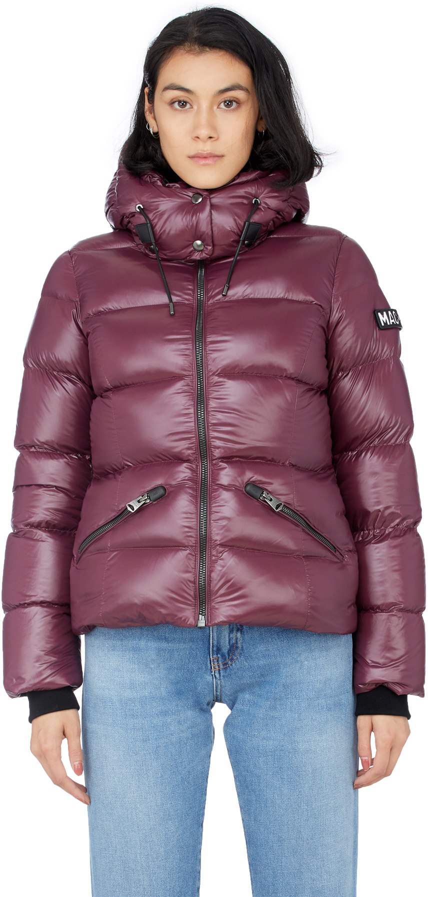 Mackage: Purple Madalyn-V Puffer Jacket - 1