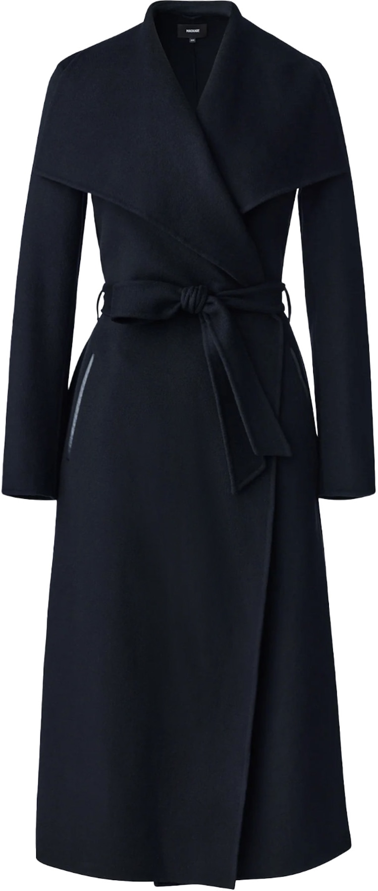 Mackage: Black Mai-CN Wrap Coat - 1