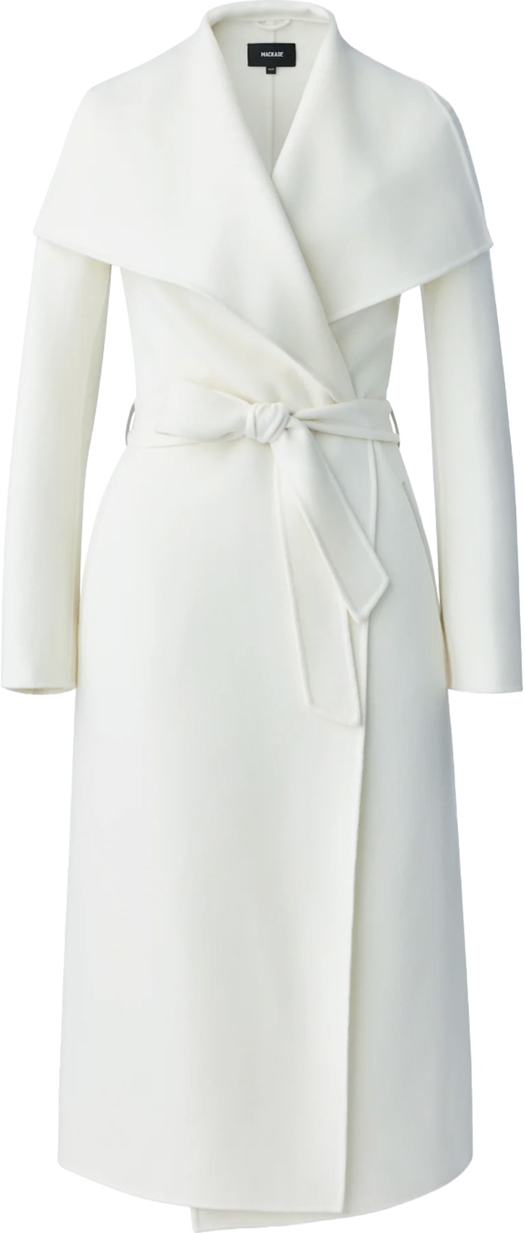 Mackage: White Mai-CN Wrap Coat - 1