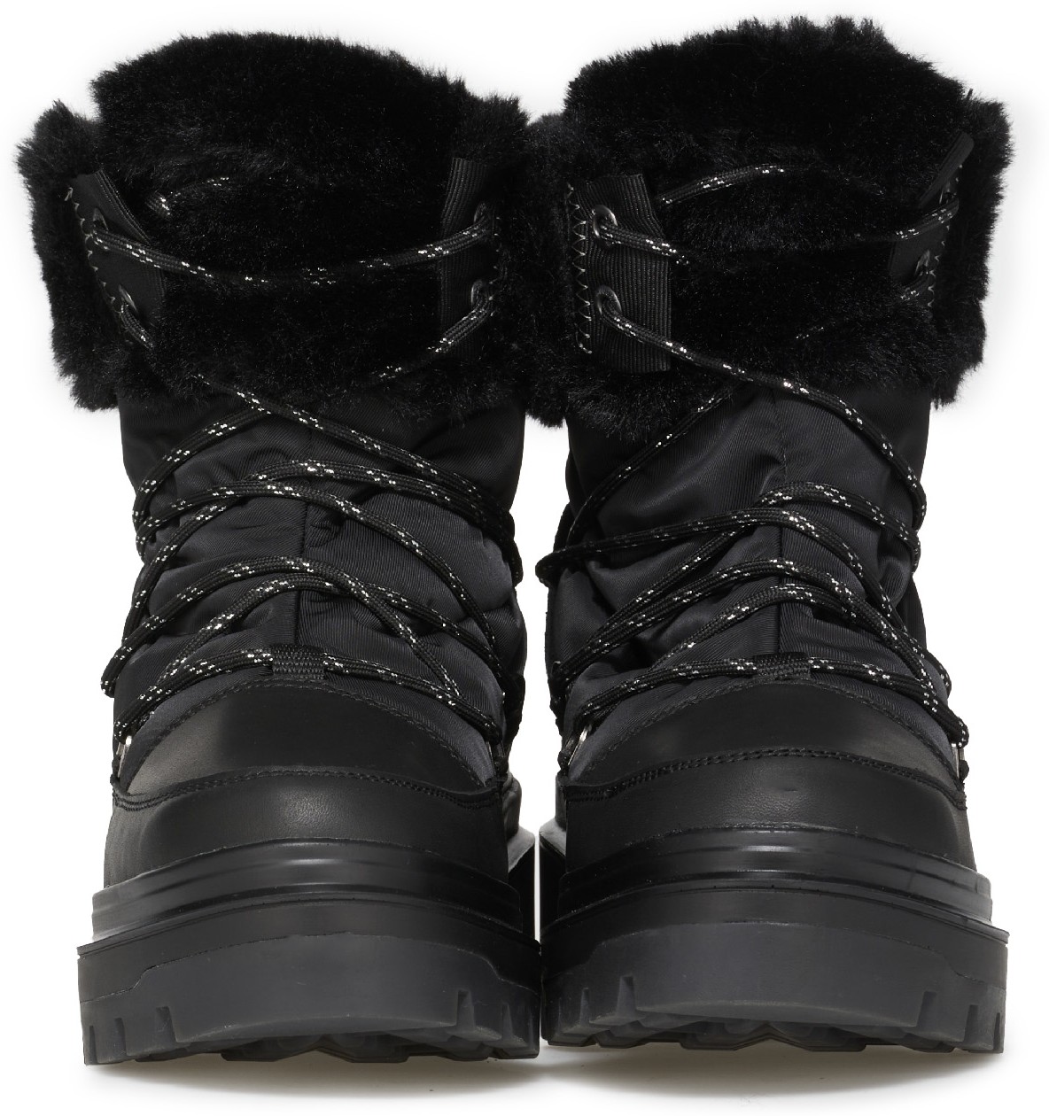 Cougar: Black Marlow Leather and Nylon Waterproof Boots - 3