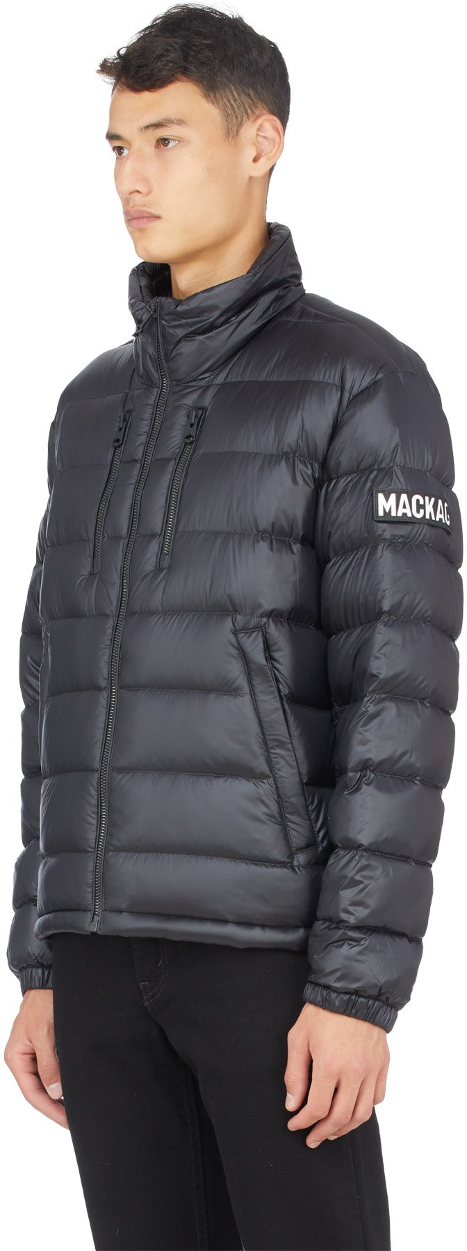 Mackage: Noir Manteau Matthew Noir - 2