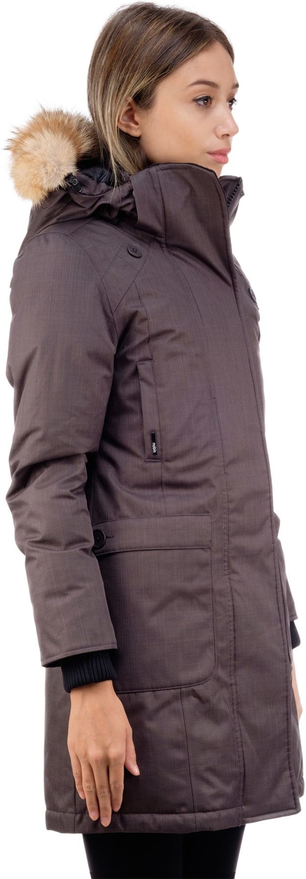 Nobis: Grey Merideth Parka - 2