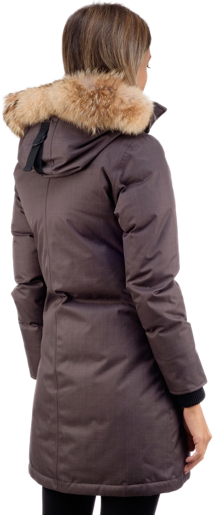 Nobis: Gris Parka Long Encapuchonnés Meredith Gris - 3