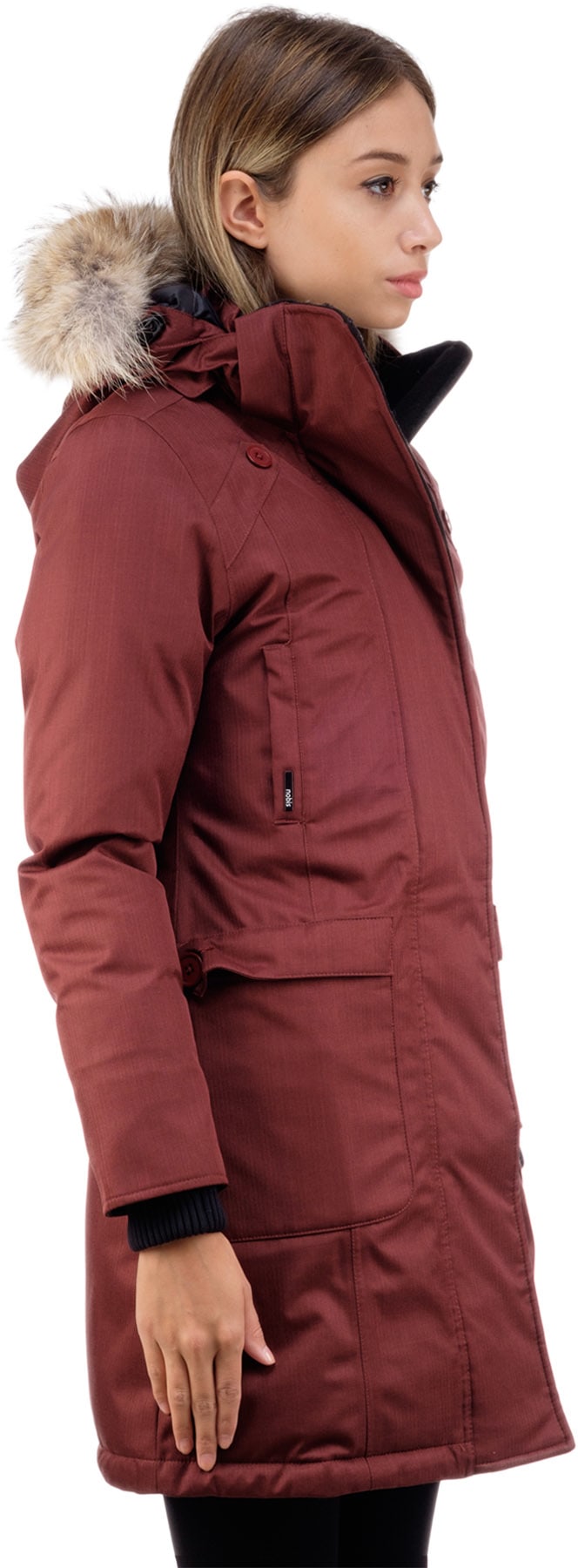 Nobis: Red Merideth Parka - 2