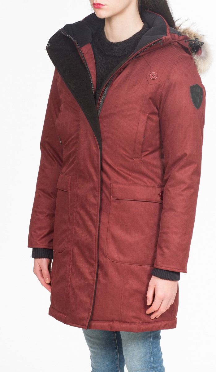 Nobis: Red Merideth Parka - 4