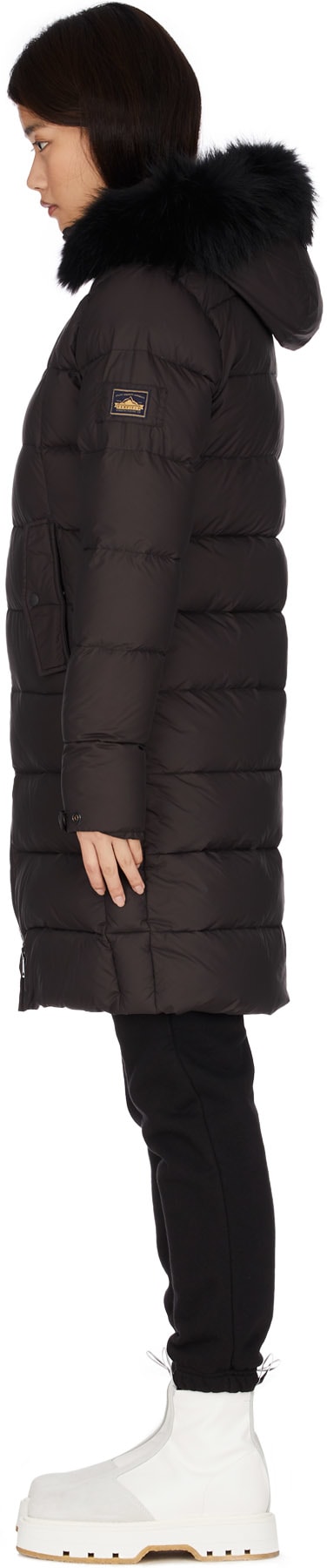 Penfield: Black Mesar Long Down Jacket - 2