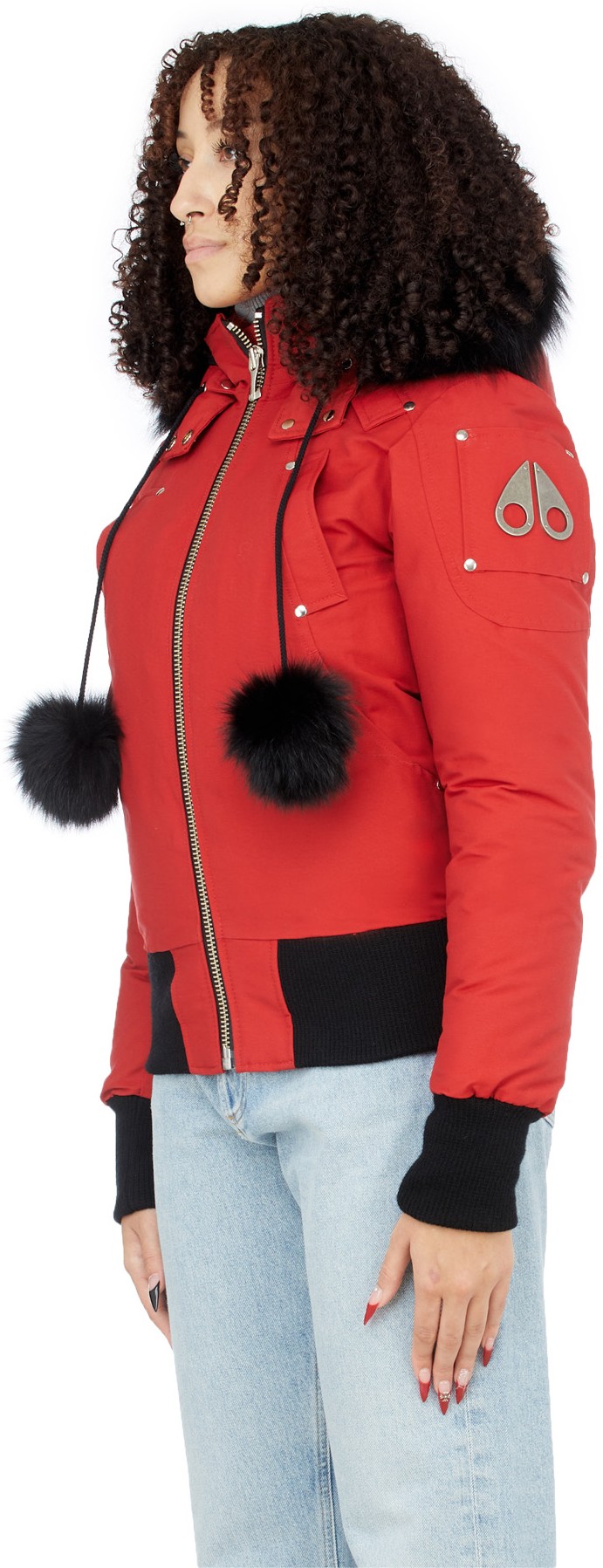 Moose knuckles debbie bomber jacket sale
