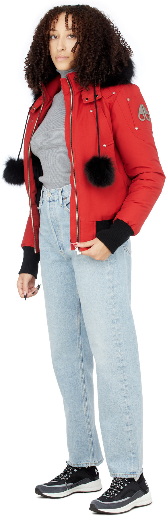 Moose Knuckles: Red Debbie Bomber - 4