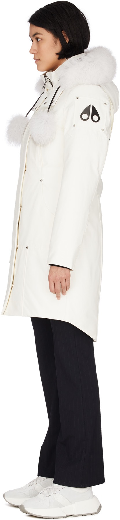 Moose Knuckles: White Stirling Parka - 2