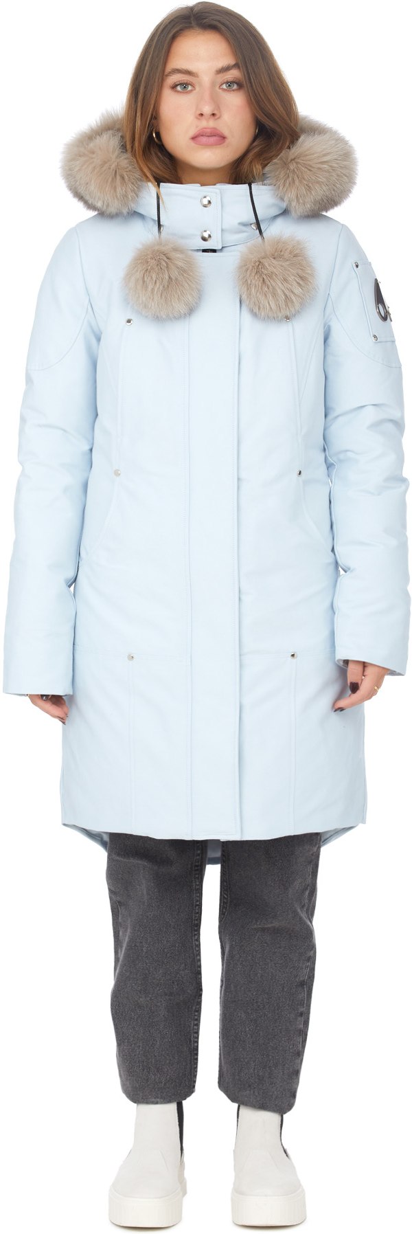 Moose Knuckles: Blue Stirling Parka - 1