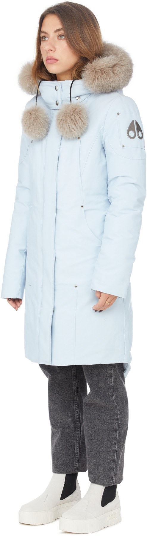 Moose Knuckles: Blue Stirling Parka - 2