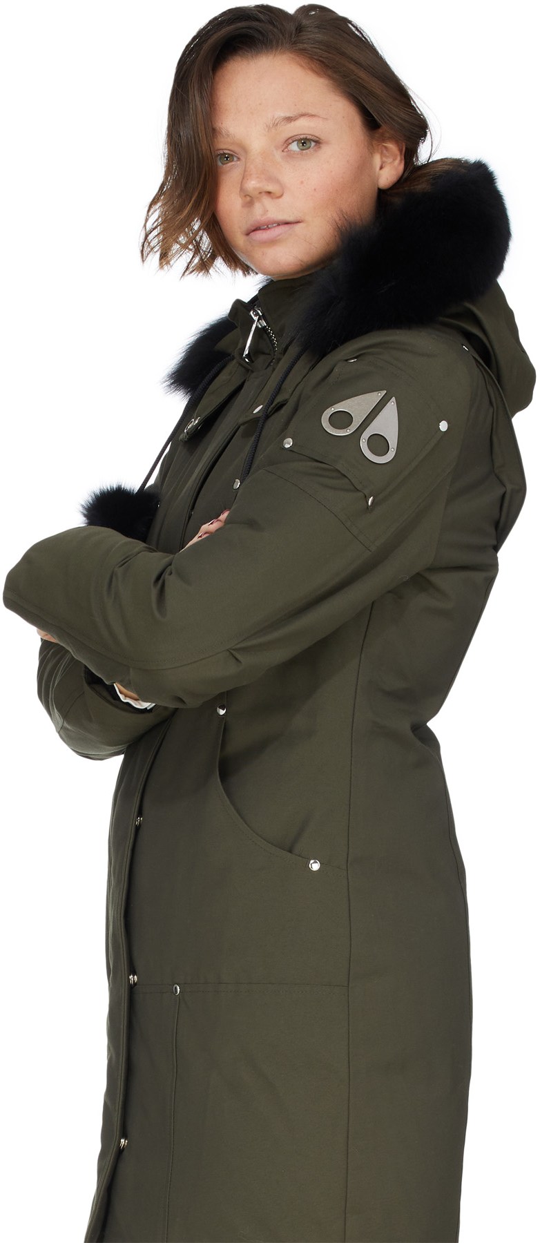 Moose Knuckles: Vert Parka Stirling Vert - 4