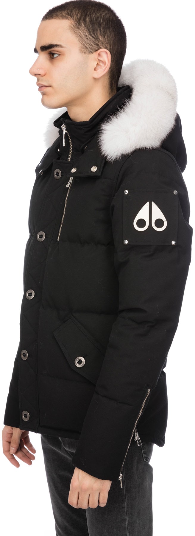 Moose Knuckles: Black 3Q Jacket - 2