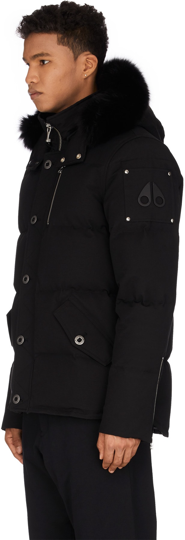 Moose Knuckles: Black 3Q Jacket - 2