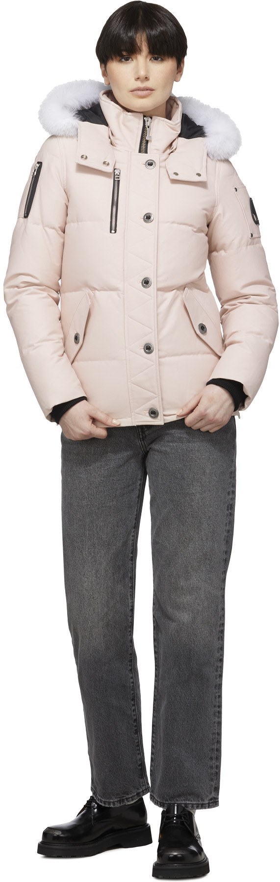 Moose Knuckles: Pink 3Q Jacket - 4