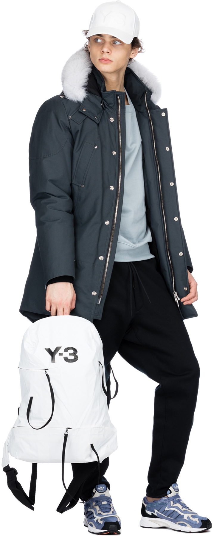 Moose Knuckles: Grey Stirling Parka - 4