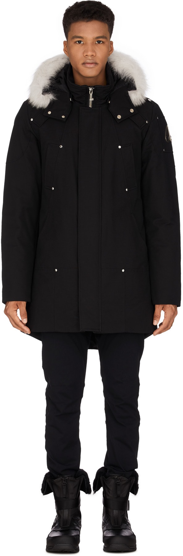 Moose Knuckles: Noir Parka Stirling Noir - 1