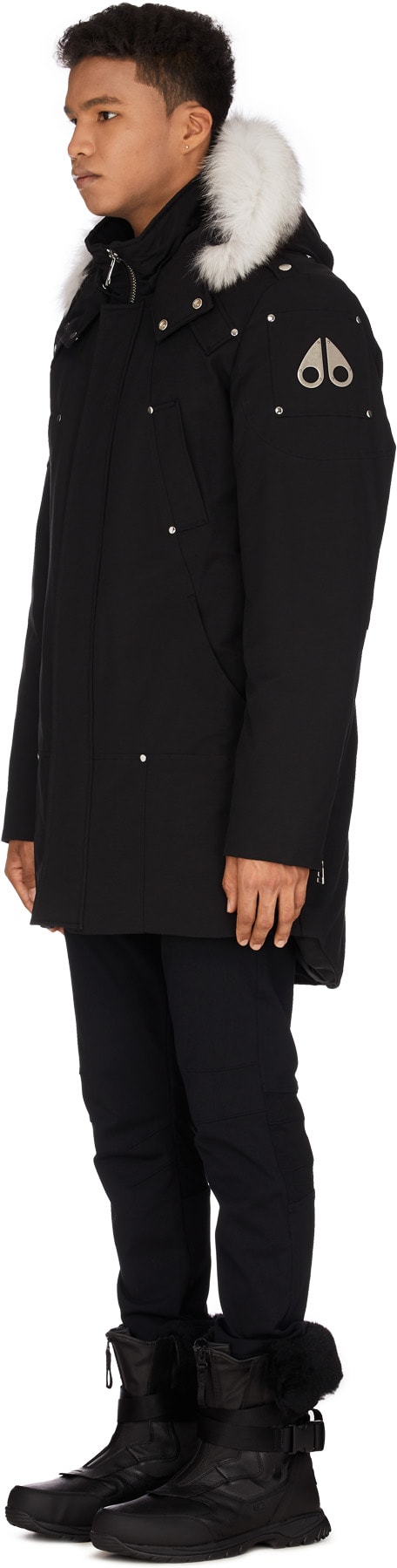 Moose Knuckles: Noir Parka Stirling Noir - 2