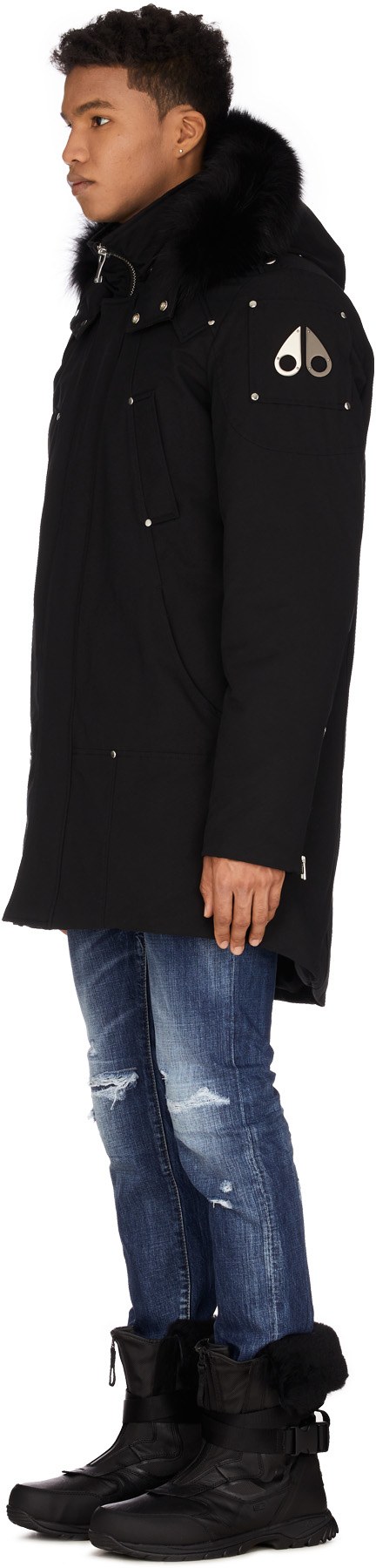 Moose Knuckles: Noir Parka Stirling Noir - 2