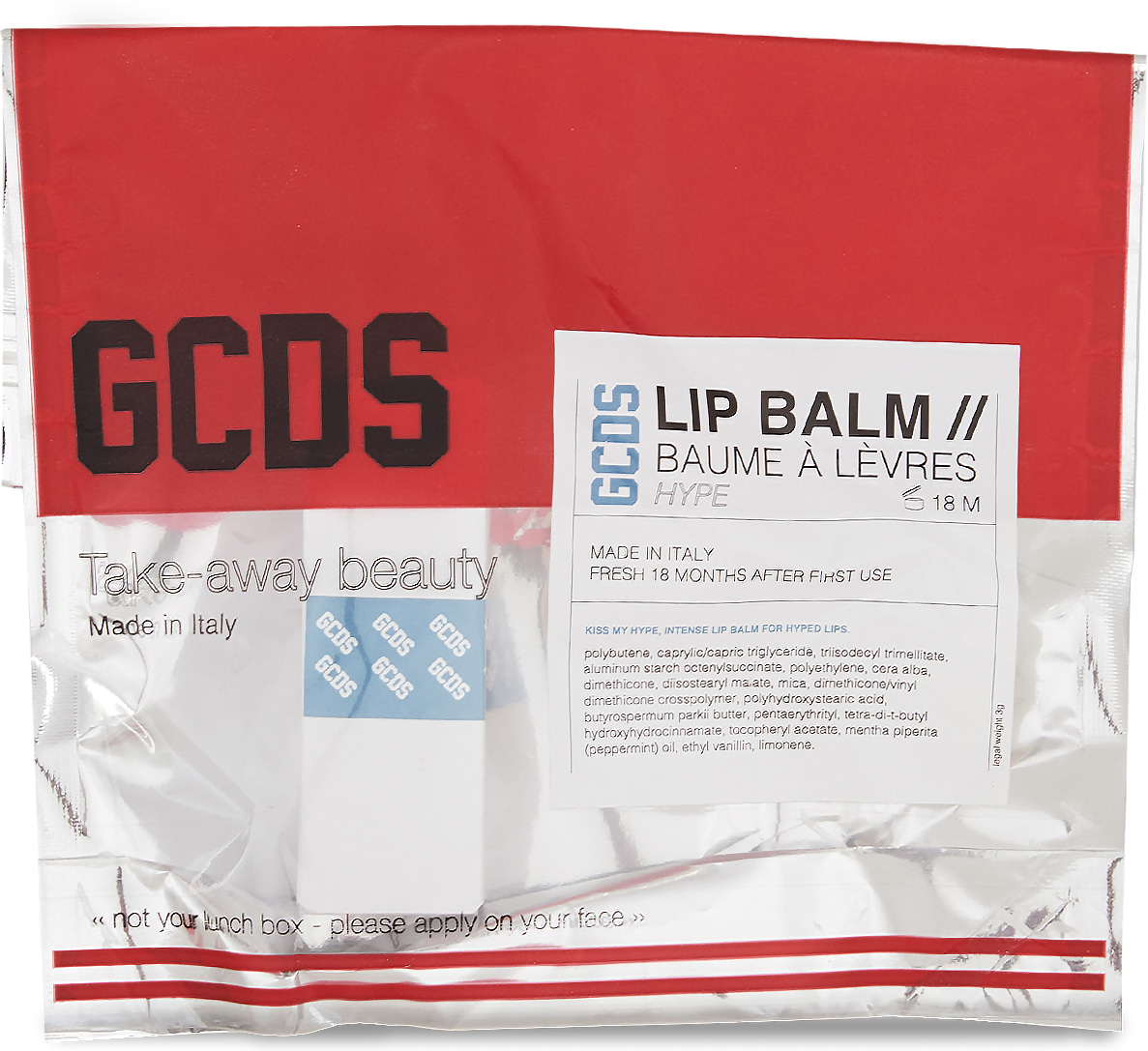 GCDS: White Hype Lip Balm - 3