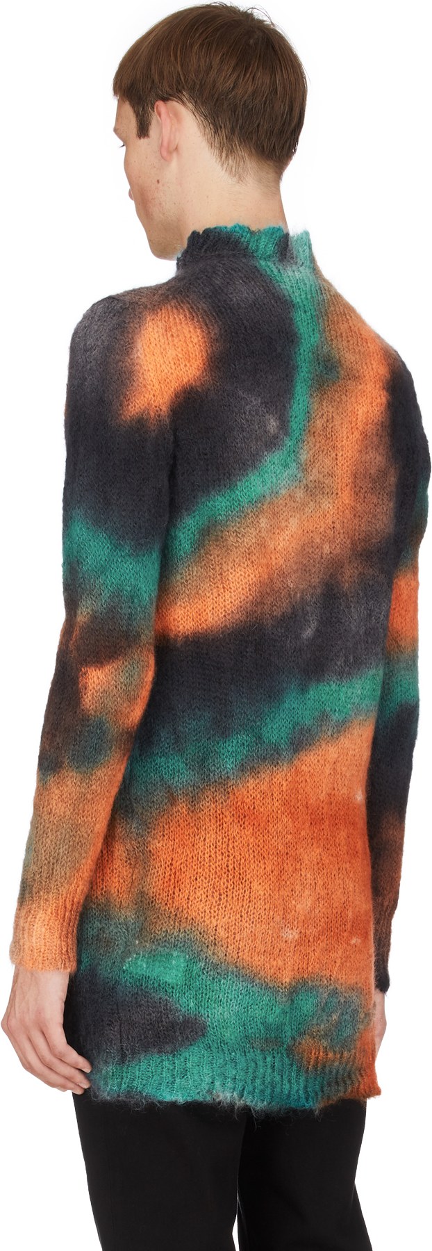 MAUNA-KEA: Multicolores Pull Tricot Tie-Dye en Mohair Multicolores - 3