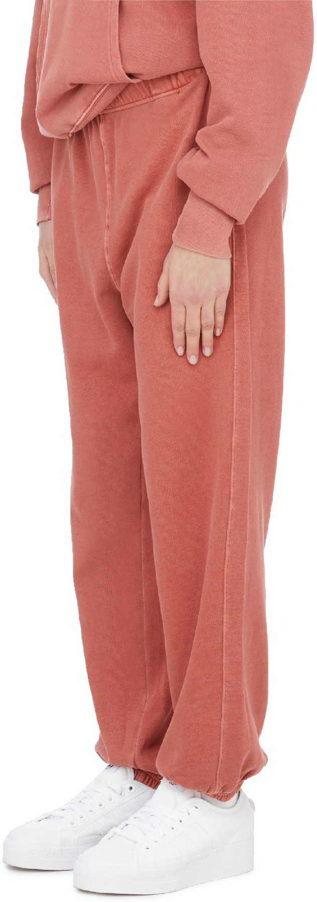 Champion: Rouge Pantalon de Survêtement Boyfriend Vintage Dye Rouge - 2