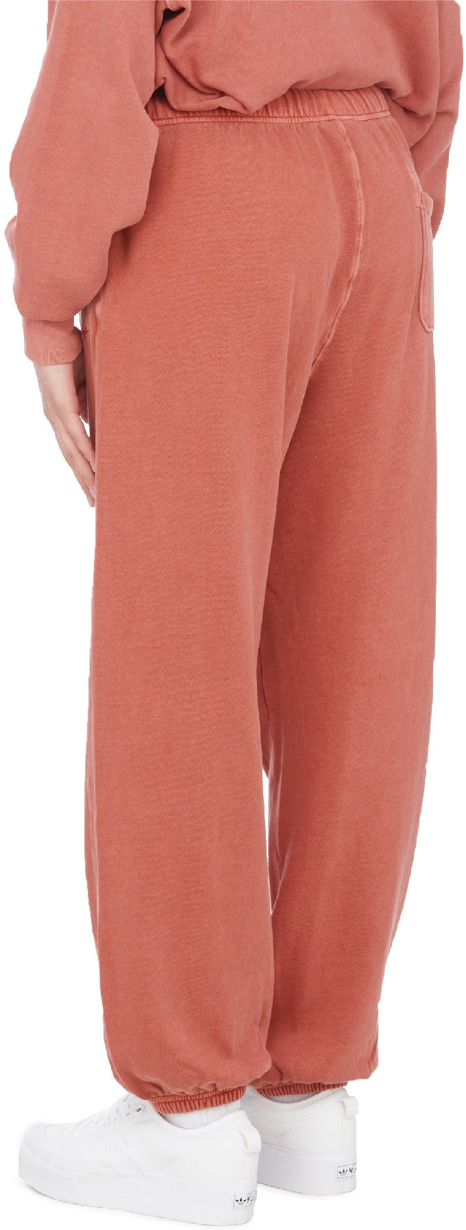 Champion: Rouge Pantalon de Survêtement Boyfriend Vintage Dye Rouge - 3