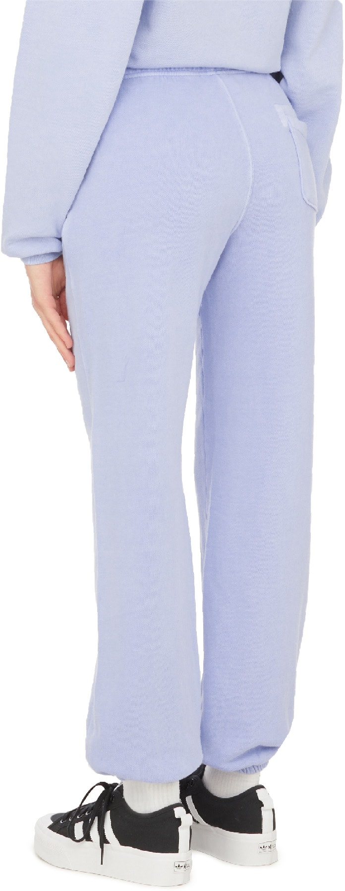 Champion: Bleu Pantalon de Survêtement Boyfriend Vintage Dye Bleu - 3