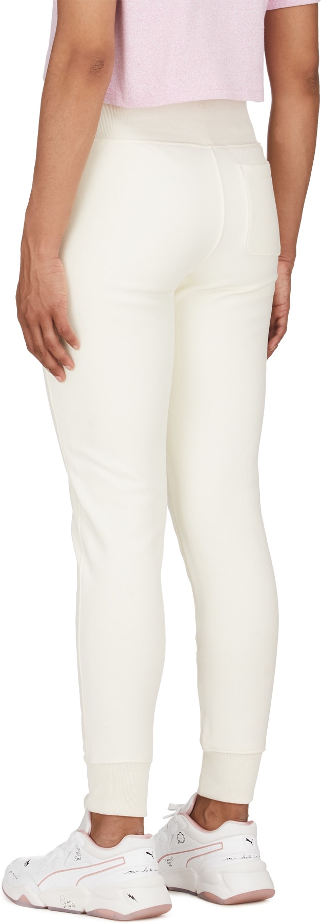 Champion: White Reverse Weave Old English Jogger Pants - 3