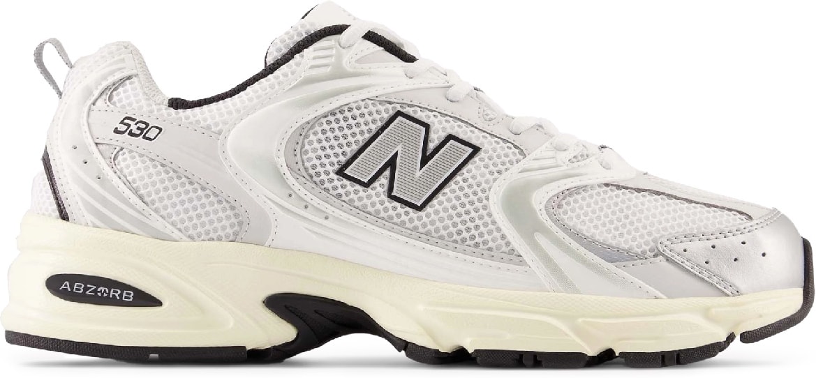 New Balance: White 530 - 1