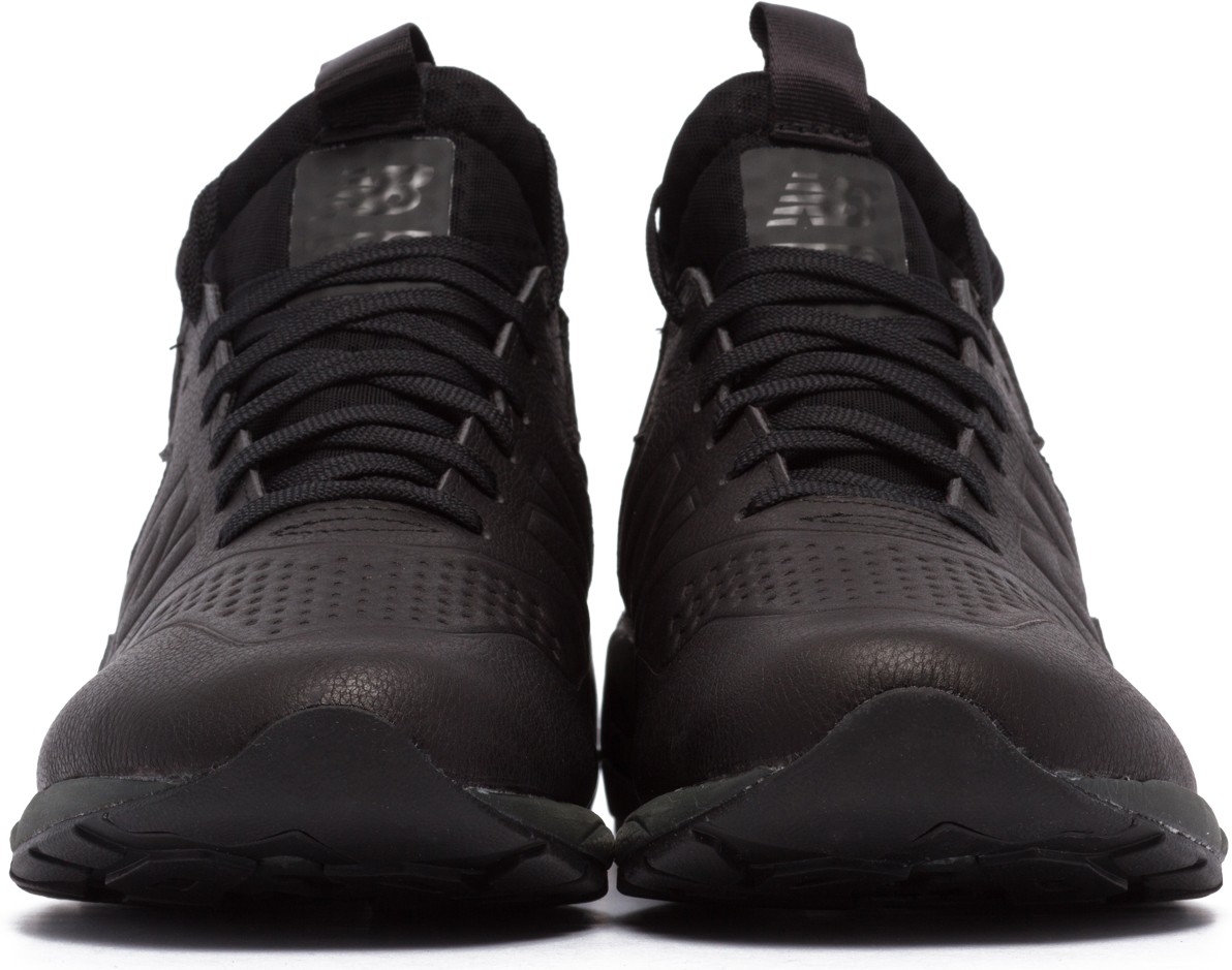 New Balance: Black 580 Deconstructed Mid Sneaker Boots - 2