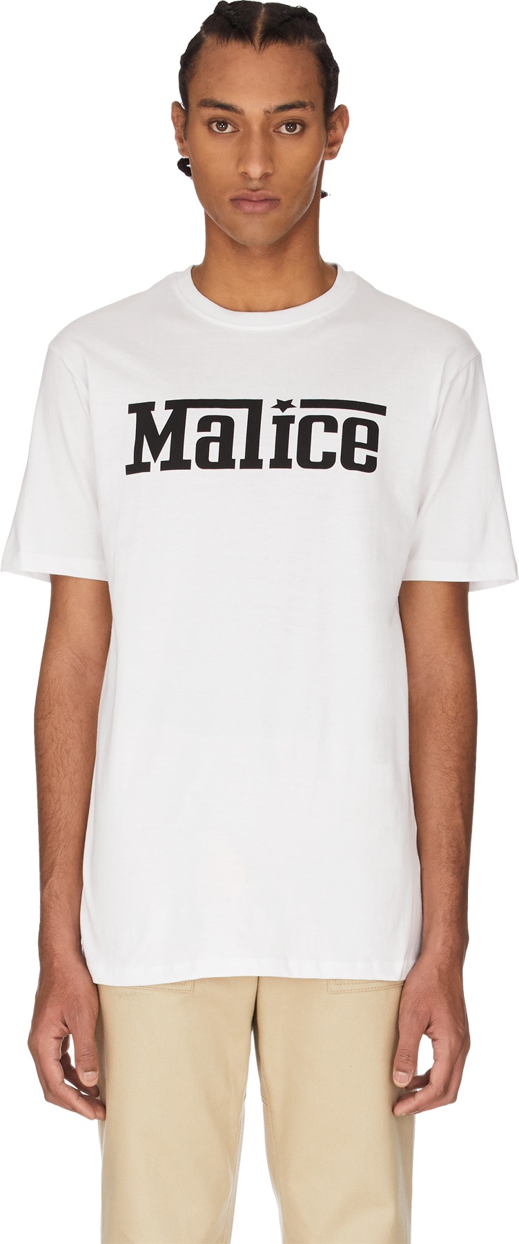 Malice Studios: White Rarri T-Shirt - 1