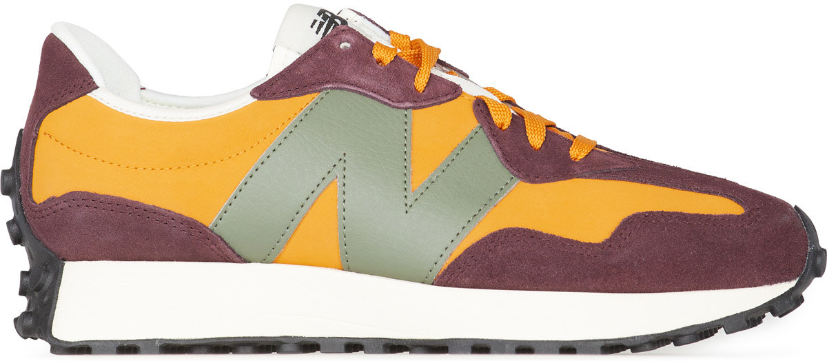 New Balance: Orange 327 - 1