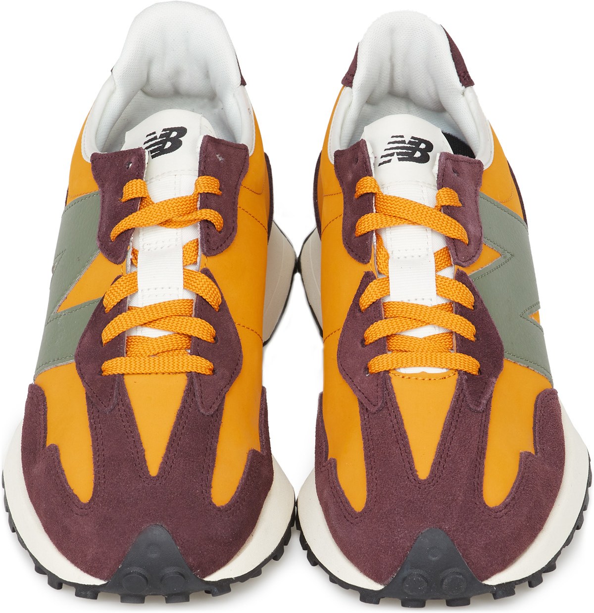 New Balance: Orange 327 - 4