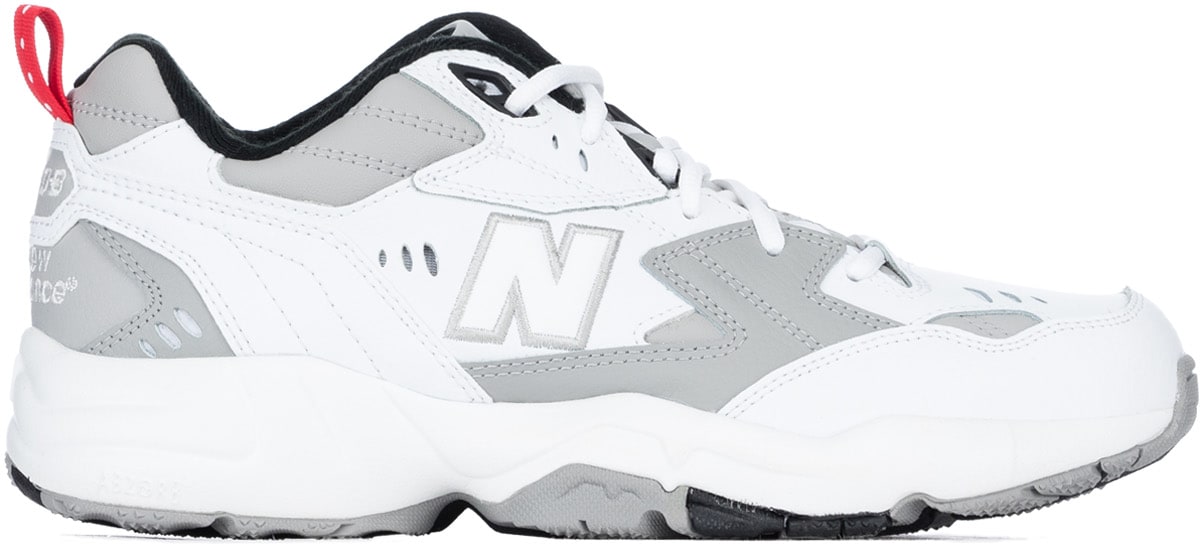 New Balance: White 608v1 - 1