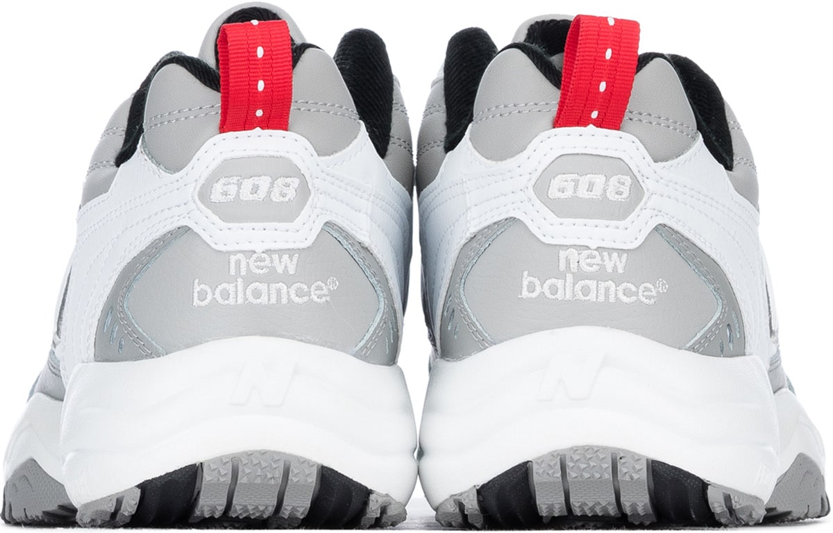 New Balance: White 608v1 - 5