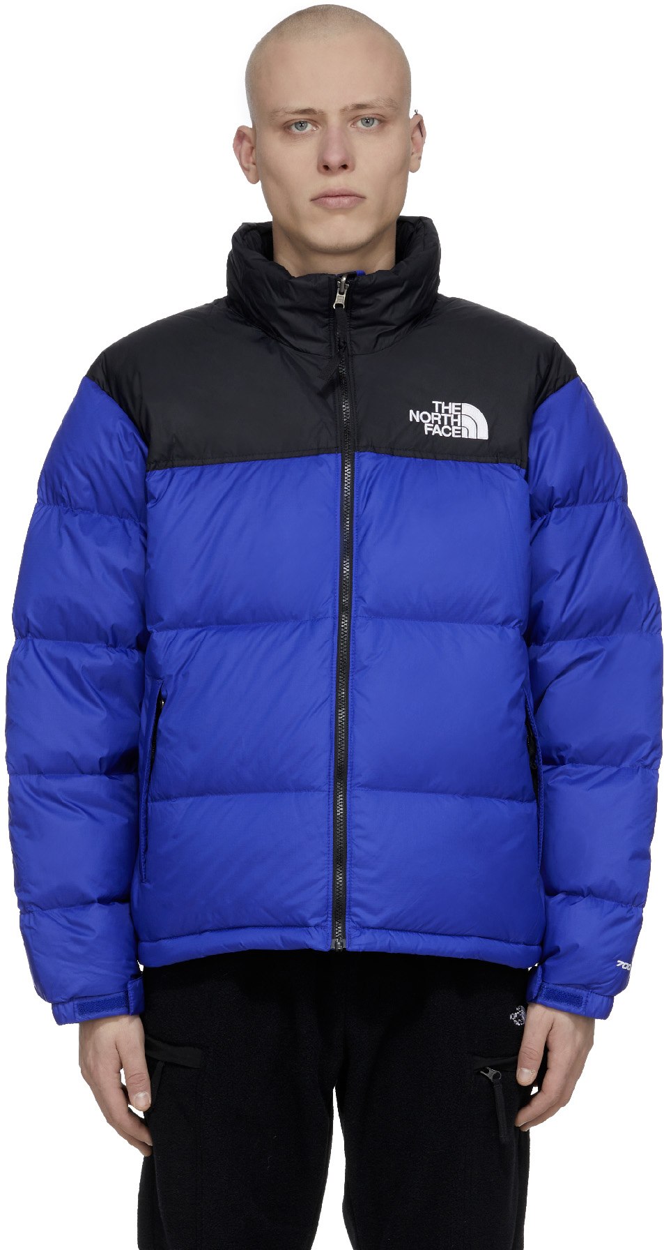 The North Face: Blue 1996 Retro Nuptse Jacket - 1