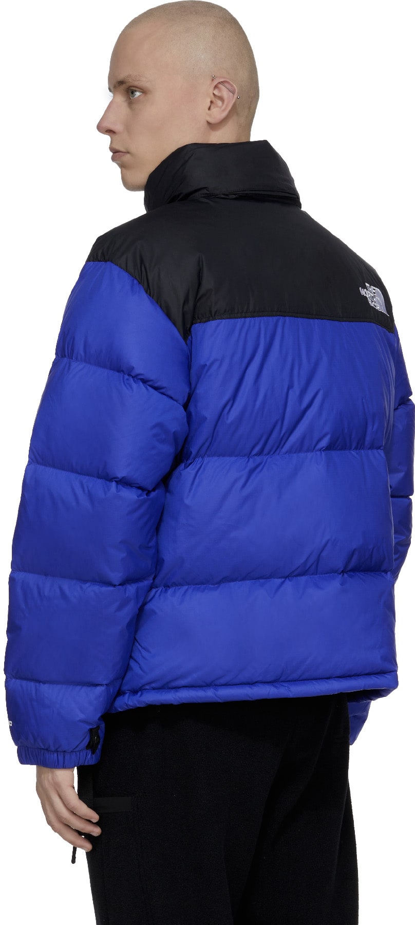 The North Face: Blue 1996 Retro Nuptse Jacket - 3