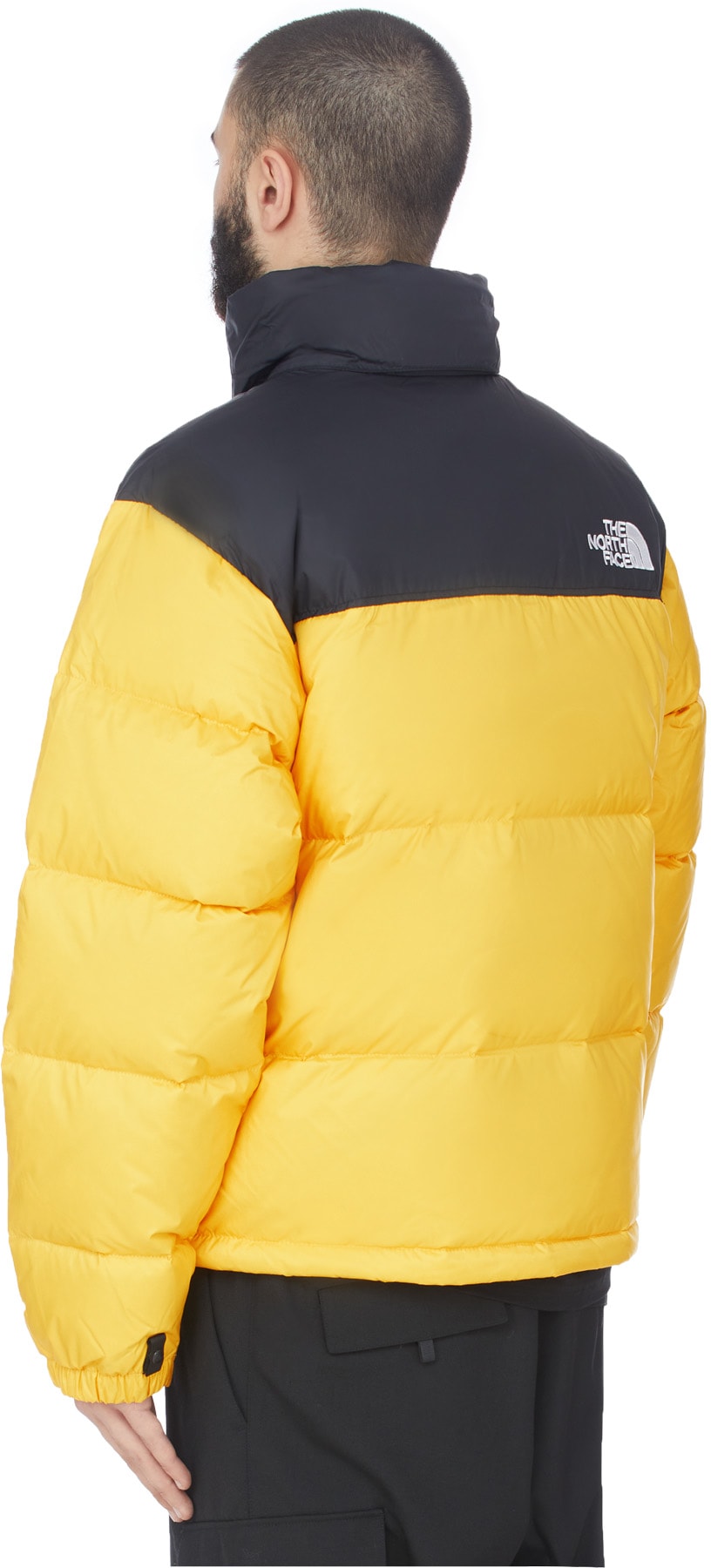 The North Face: Yellow 1996 Retro Nuptse Jacket - 3