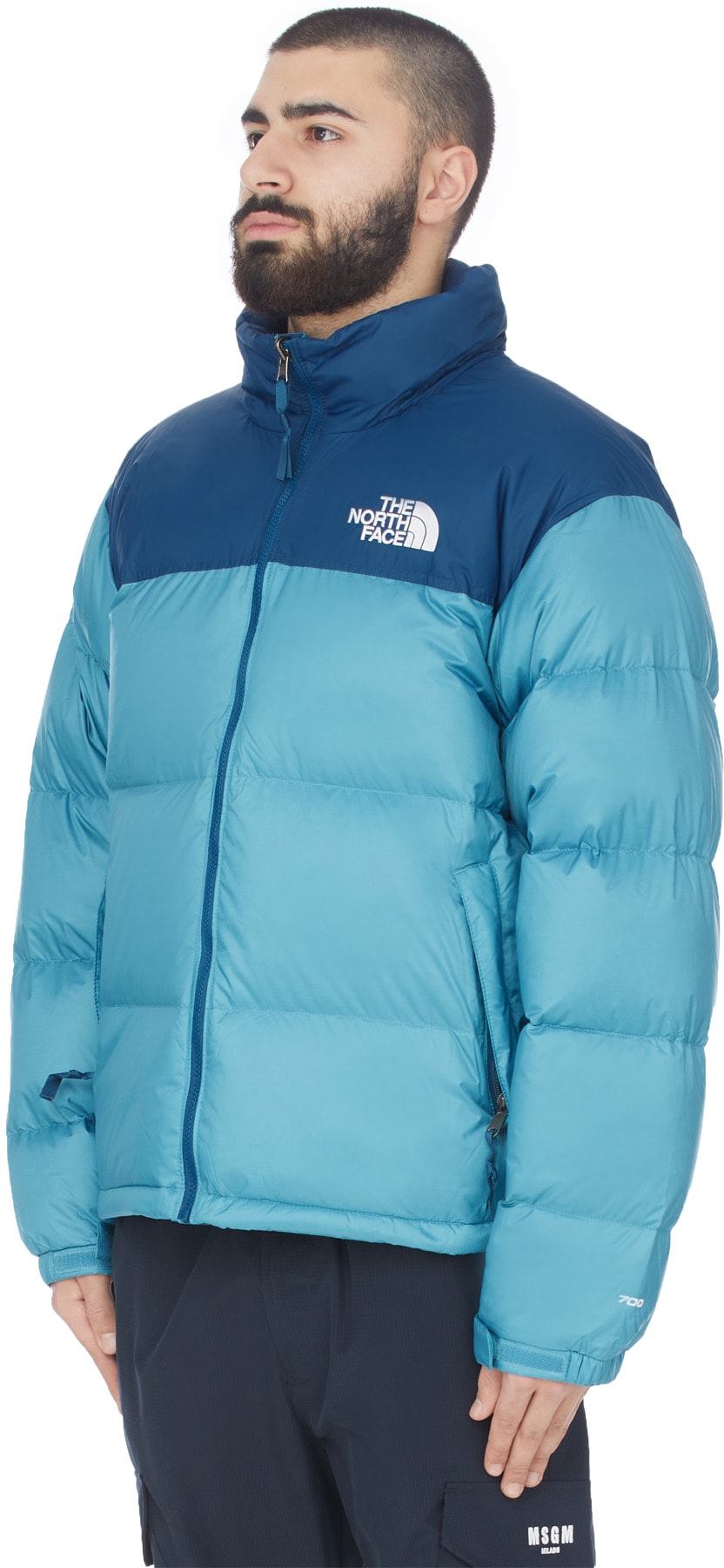 The North Face: Blue 1996 Retro Nuptse Jacket - 2