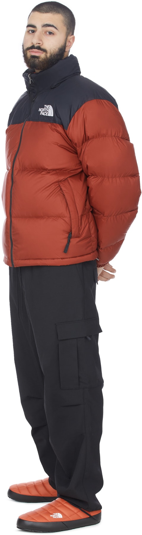 The North Face: Red 1996 Retro Nuptse Jacket - 4