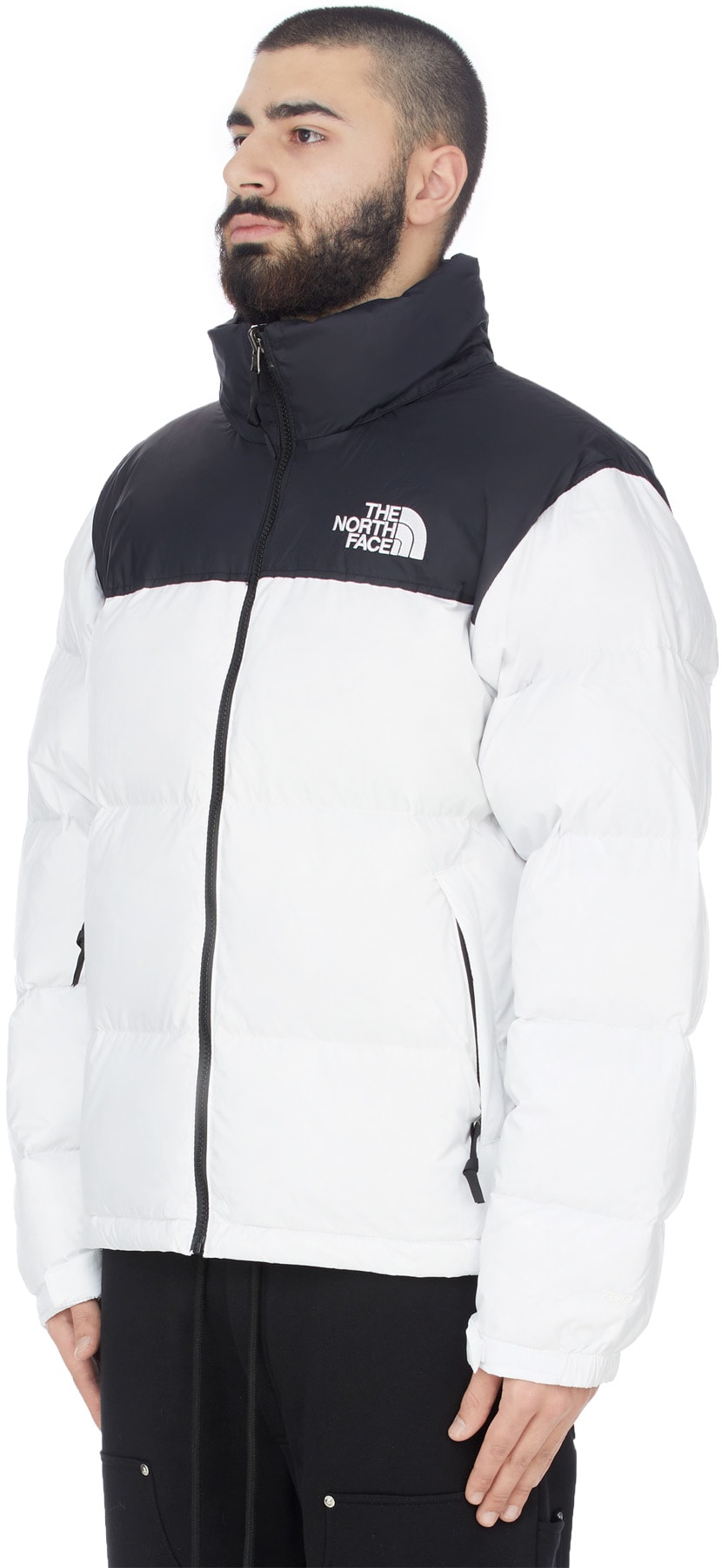 The North Face: Blanc Manteau 1996 Retro Nuptse Blanc - 2