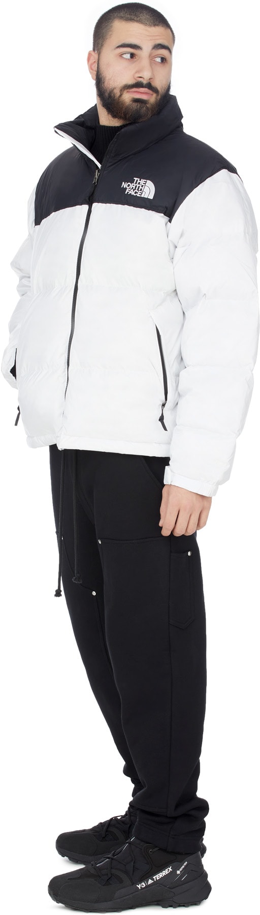 The North Face: Blanc Manteau 1996 Retro Nuptse Blanc - 4
