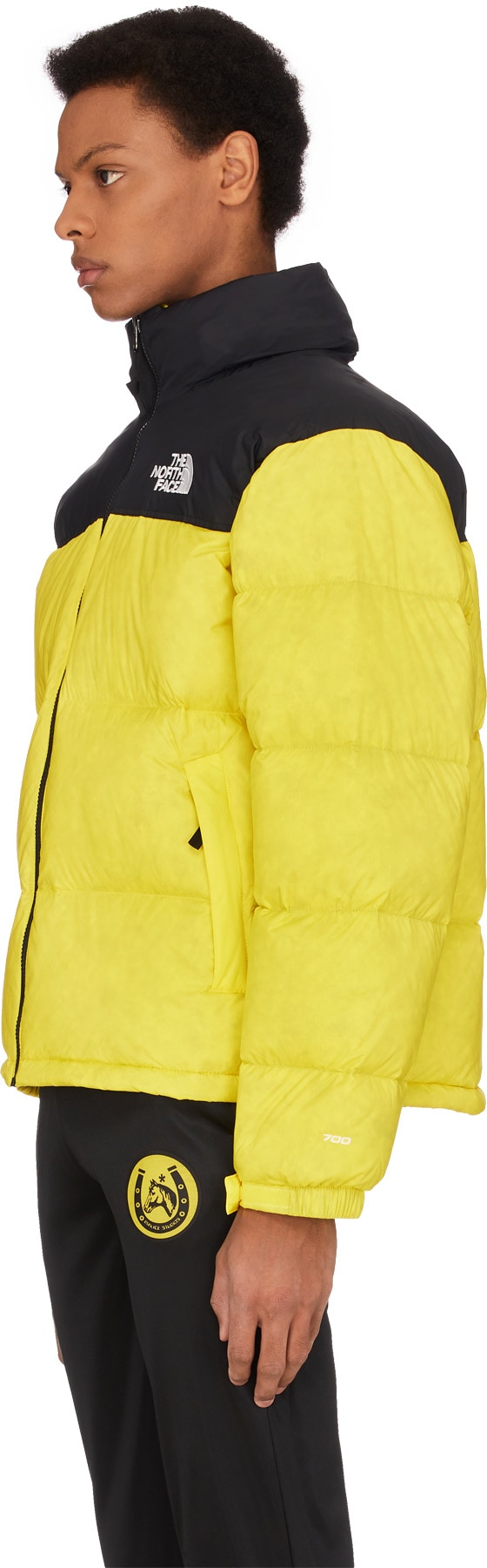 The North Face: Yellow 1996 Retro Nuptse Jacket - 2