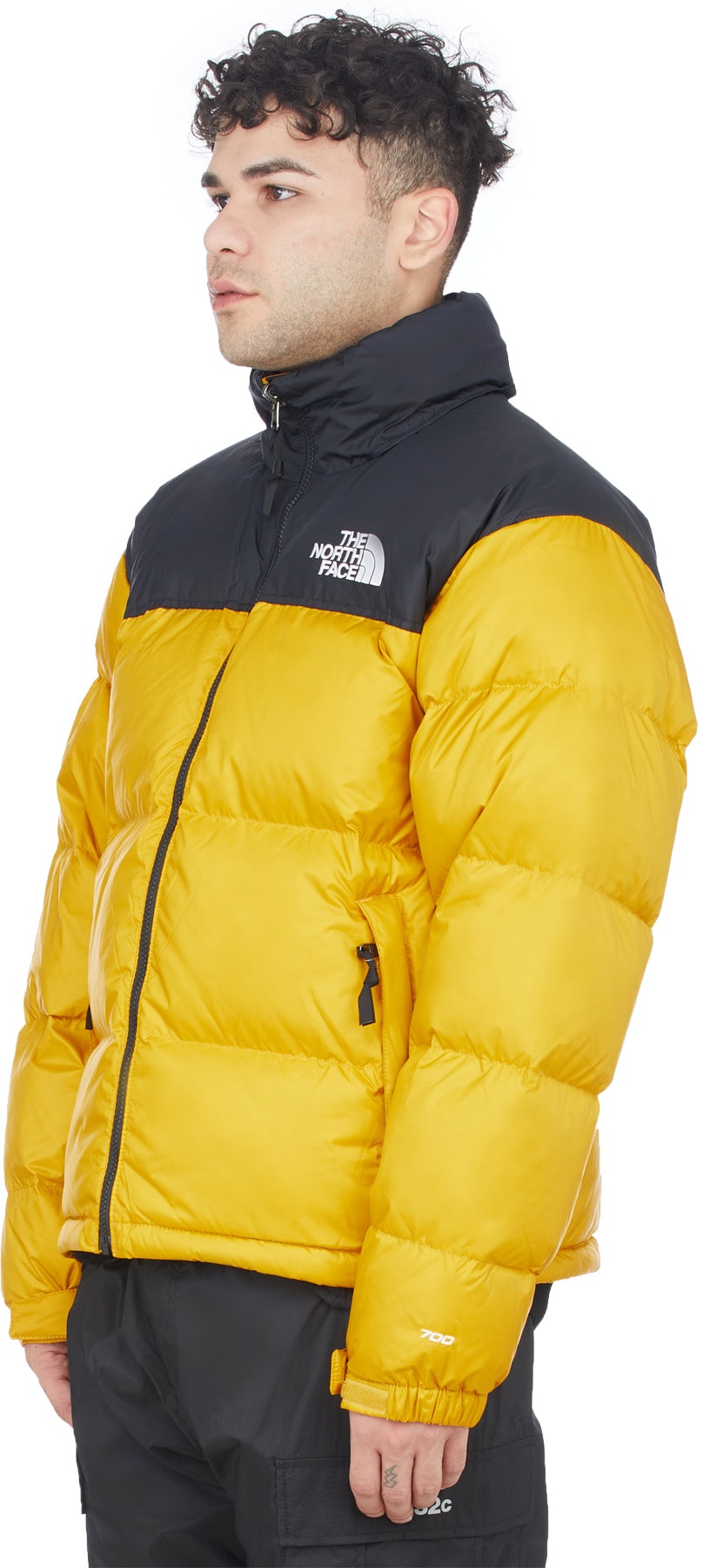 The North Face: Yellow 1996 Retro Nuptse Jacket - 2