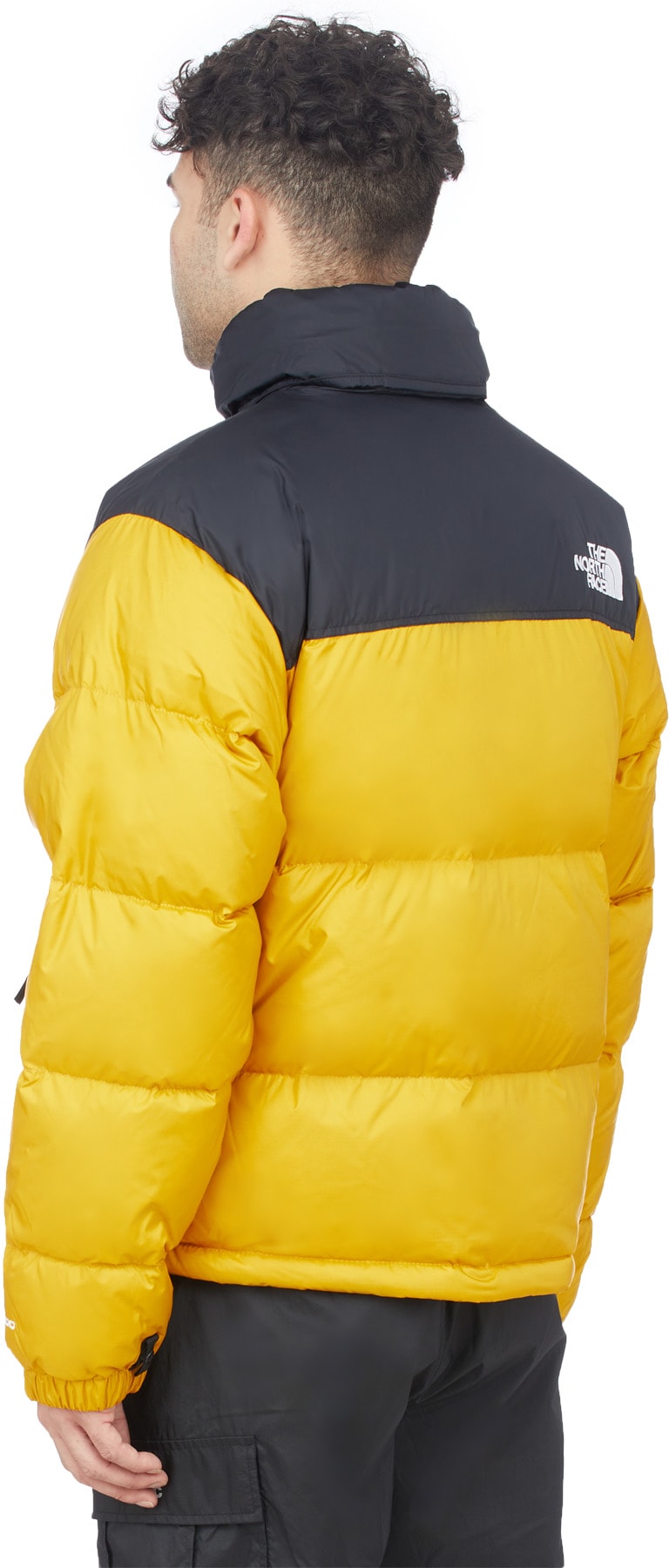 The North Face: Yellow 1996 Retro Nuptse Jacket - 3