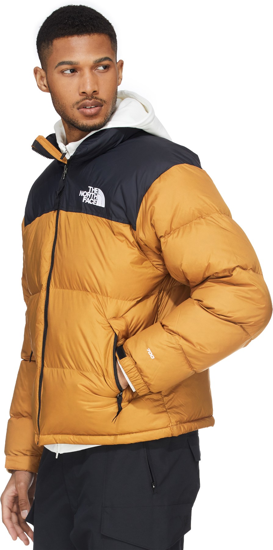 The North Face: Neutrals 1996 Retro Nuptse Jacket - 4