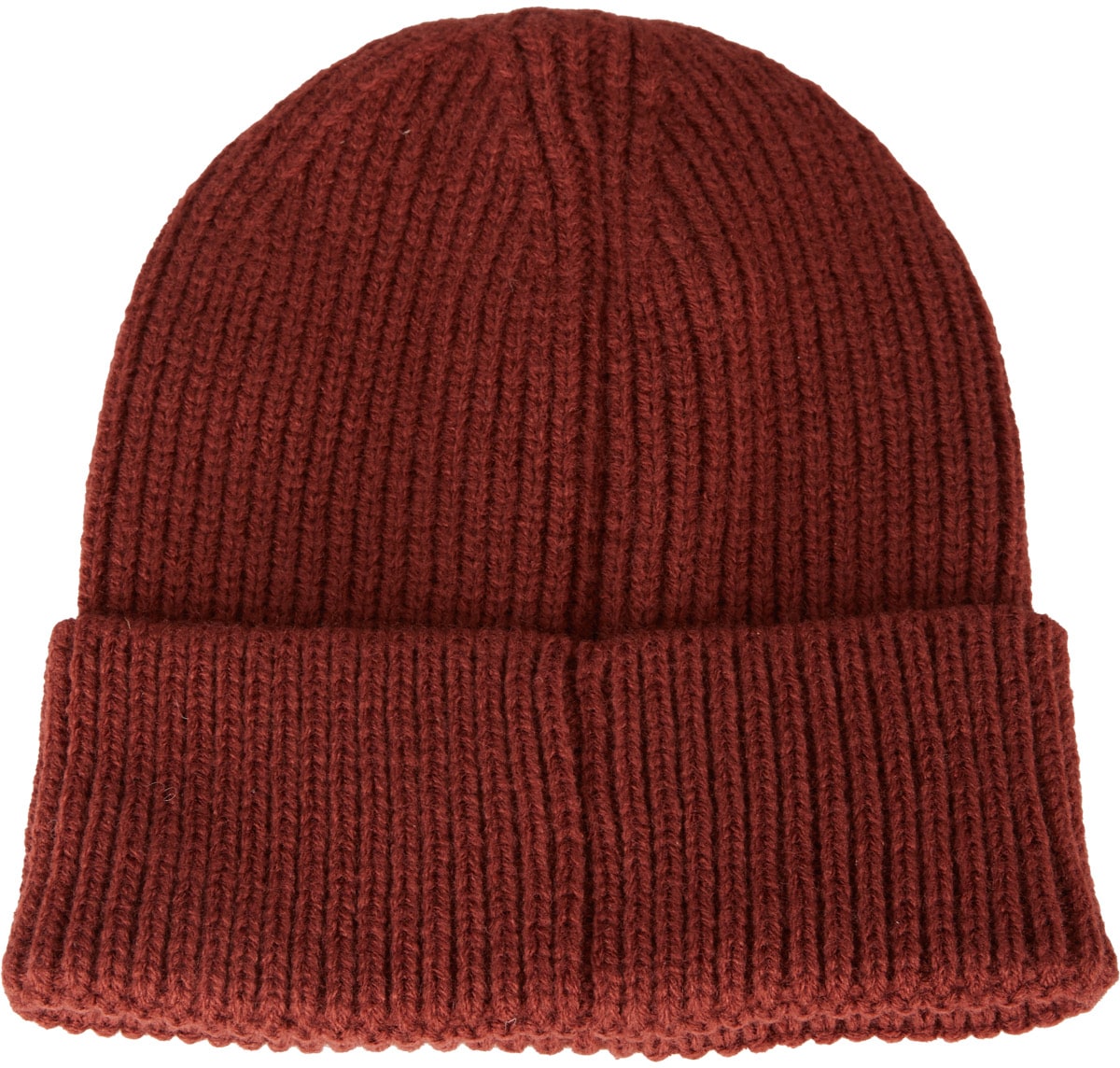 The North Face: Red TNF Logo Box Cuffed Beanie - 2