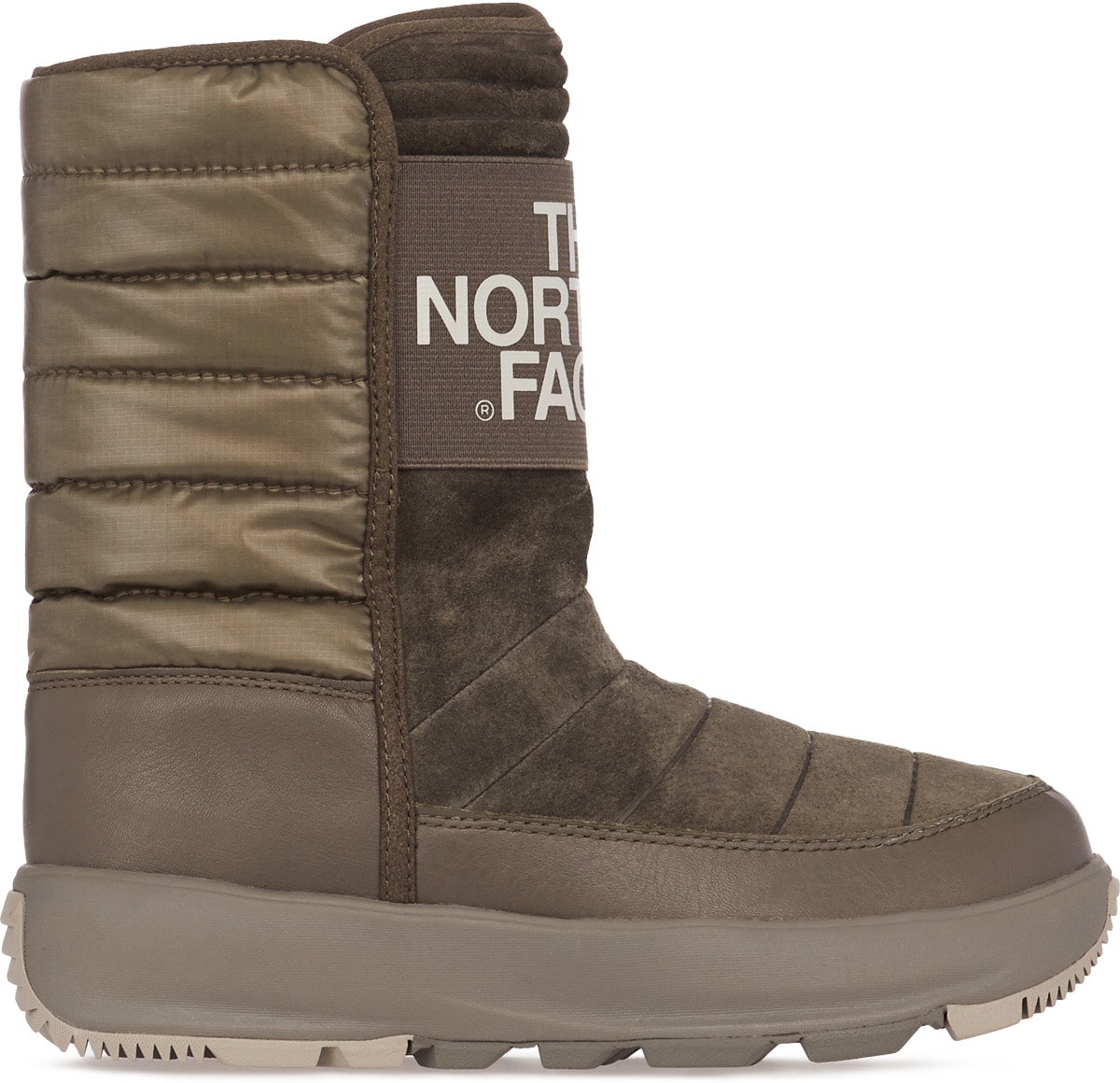 The North Face: Brown Ozone Park Winter Pull-On - 1