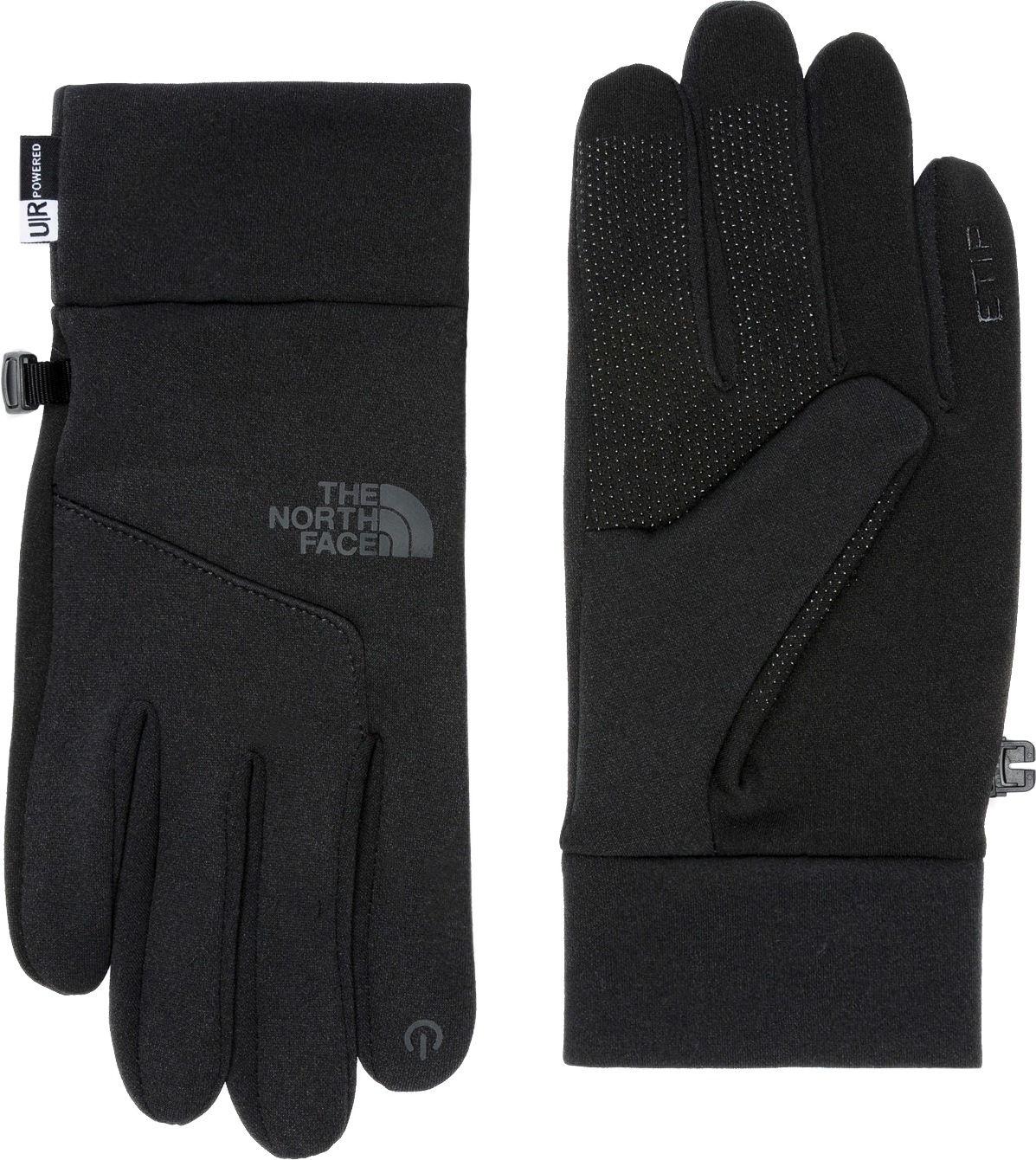 The North Face: Noir Gants Traction ETIP Noir - 1